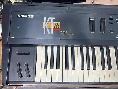 🔥ENSONIQ🔥KT76 Synthesizer -Rare-Vintage- Works Great • $399.99