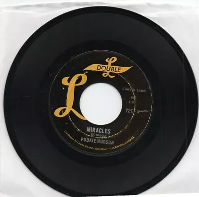 Pookie Hudson     Miracles / I Love You For Sentimental Reasons • $15