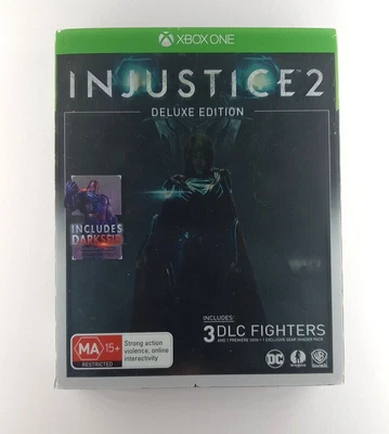 $47.95 • Buy Injustice 2 Deluxe Edition - Steelbook - Xbox One Game