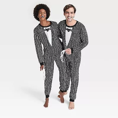 Men's The Nightmare Before Christmas Jack 2pc Halloween Matching Family Pajama • $9.99