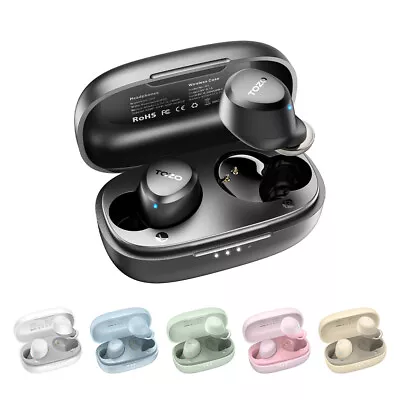 TOZO A1 Mini Wireless Earbuds Bluetooth 5.3 Immersive Premium Sound Headphones • $19.99