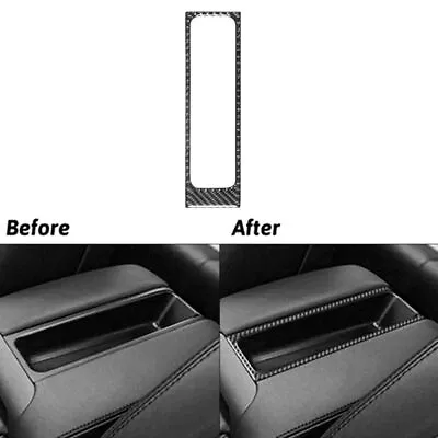 Center Storage Box Panel Cover Carbon Fiber Sticker For BMW M5 E39 1998-2003 • $14.90