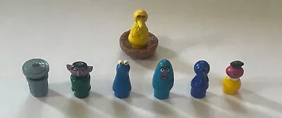 Vintage Fisher Price Sesame Street Little People Figures Lot • $26