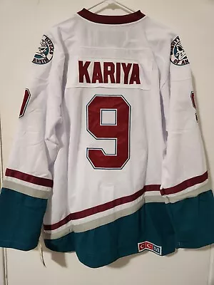 Paul Kariya Throwback Jersey Anaheim Mighty Ducks NEW WITH TAGS  • $101.30