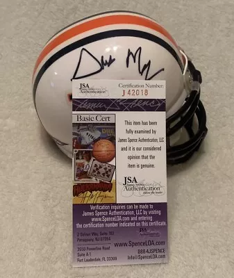 Gus Malzahn Hand Signed Auburn Tigers Mini Helmet W/ Jsa Coa • $139.99