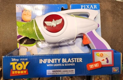 $20.49 • Buy Disney Pixar Toy Story Buzz Lightyear Infinity Blaster Sounds And Lights Tested