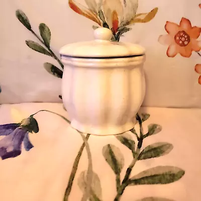 Vintage White Cookie Jar • $29.99