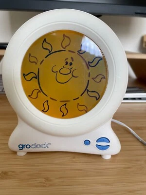 £4.20 • Buy Gro Clock Sleep Trainer - Groclock - Wake Timer Childrens Grow Clock Model HJ008