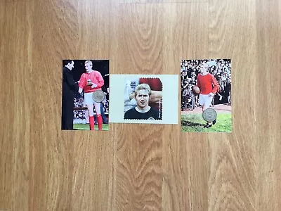 Denis Law Postcard + European Footballer Of The Year:  Man/Manchester United/Utd • £3.99