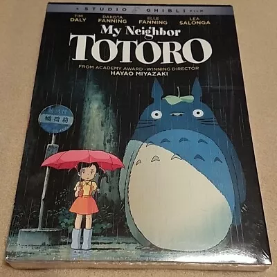 NEW My Neighbor Totoro (DVD 1988) W/Slipcover Studio Ghibli Sealed NIB • $7.99