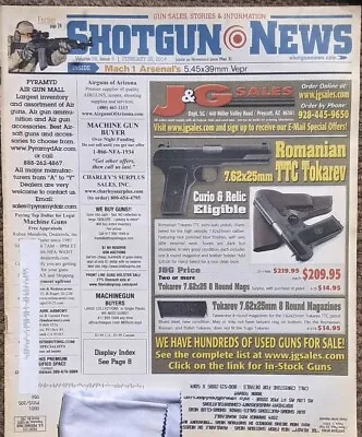 Shotgun News Febuary 20 2014 Slidefire Ruger 10/22 5.45x39MM VEPR • $10