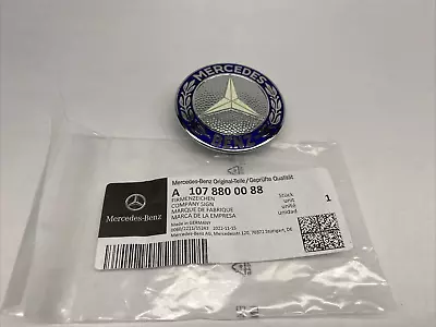 OEM Front Hood Emblem Fits Mercedes R107 380SL 450SL 500SL 560SL SLC 1078800088 • $80