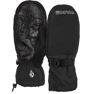 Volcom Stone Brighton Mitten Men's Gloves Mittens Black • $65.99