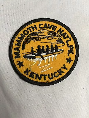 Vintage Mammoth Cave National Park Kentucky Patch Badge • $10