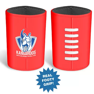 North Melbourne Kangaroos AFL 3D Ball Stubby Can Cooler (One Only) • $19.40