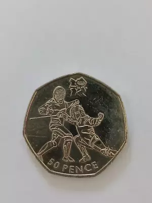 Olympic 50p Coins 2011 Fifty Pence Circulated • £0.60