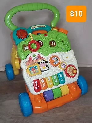 Vtech Sit-to-stand Infant Learning Walker Lights Music Activity Missing Phone • $10