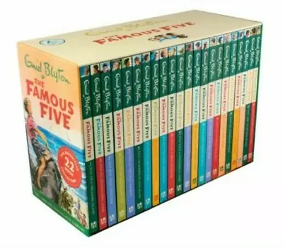 £38.99 • Buy The Famous Five Collection 22 Books Box Set Collection Enid Blyton Children Kids