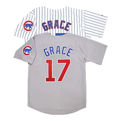 Mark Grace Chicago Cubs Home White & Road Grey Men's Jersey W/ Patch • $129.99