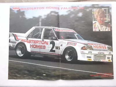 Steve Masterton XE Ford Falcon Racing Magazine Poster • $12