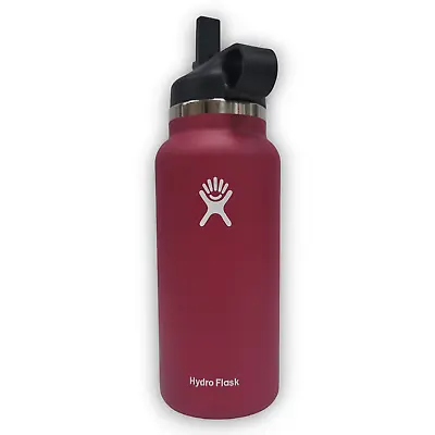 25X 32oz Hydro Flask Water Bottle Stainless Steel Wide Mouth W/Straw Lid 2.0 • $450