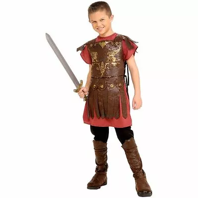 Roman Gladiator Child Costume - Soldier Warrior  Halloween Small 3-5yo RC882800S • $46.43