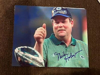 Green Bay Packers MIKE HOLMGREN Signed 8x10 Superbowl Photo NFL AUTOGRAPH 1B • $15