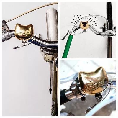 SHANMASHI Vintage Classic Cycling Bell MTB Bike Bicycle Handlebar Ring Bell Horn • $27.34