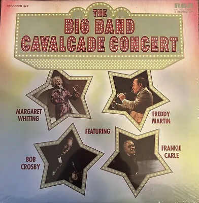 THE BIG BAND CAVALCADE CONCERT 1973 2x LP Vinyl Record RCA NEW SEALED! LIVE! • $6.50
