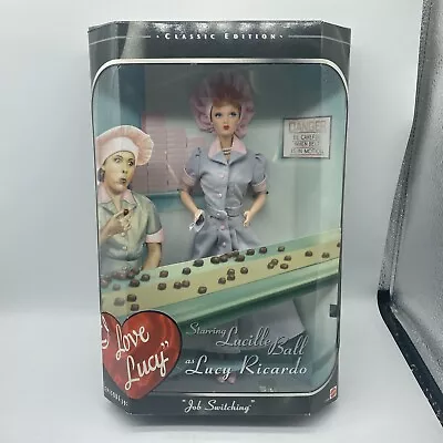I Love Lucy Job Switching Barbie Doll Ep 39 Classic Edition 1998 - *NRFB* *NIB* • $28.99