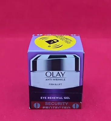 £10.95 • Buy Olay Anti-Wrinkle Firm & Lift - Eye Renewal Gel - 15ml ⭐️⭐️⭐️⭐️⭐️ ✅️