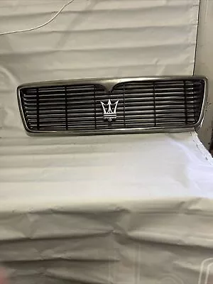 For Maserati Quattroporte Front Radiator Chrome Black Original Grill 1983-1987 • $500