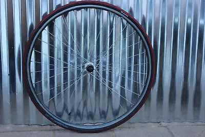 CRACKED RIM Shimano 600 / Mavic Open CD 32h Road Bike Wheel Rear 8/9/10 Speed • $14.99