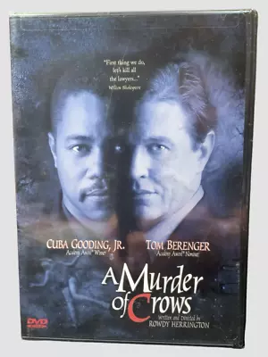 New & Sealed A Murder Of Crows 1999 Thriller DVD - Cuba Gooding  Tom Berenger • $8
