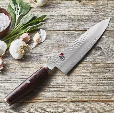 MIYABI By Zwilling J.A. Henckels JAPAN Artisan Chef's Knife 8  Paka Handle $275 • $245