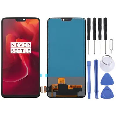 For OnePlus 6 A6000 TFT Material LCD Screen And Digitizer Full Assembly (Black) • $97.89