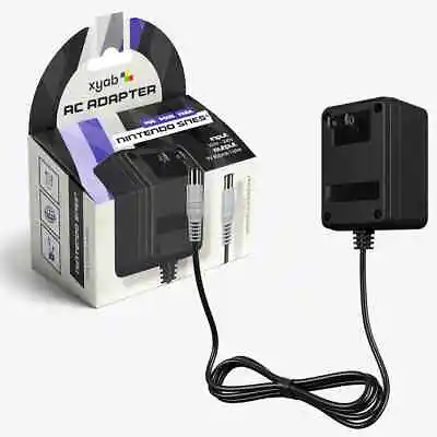 Nintendo SNES Console AC Power Adapter 4.5' Ft Cable OEM Replica XYAB Brand BNIB • $11.99