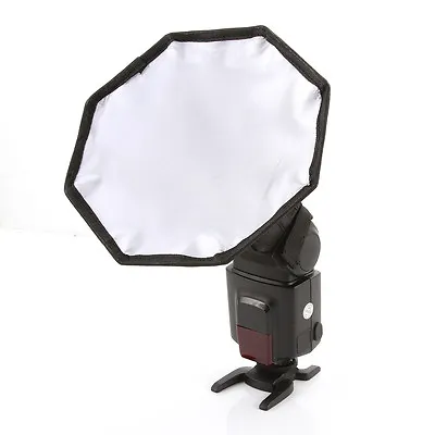 Portable 20cm/8  Octagon Photo Studio Flash Umbrella Softbox Diffuser Speedlight • $6.59