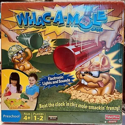 2009 Fisher Price Whac-A-Mole Preschool Childrens Game Whack • £18.04