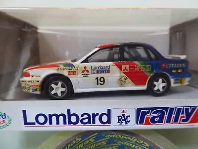 1:43 Motorpro Mitsubishi Galant 1990 Rac Lombard Rally Official Model • £14.99