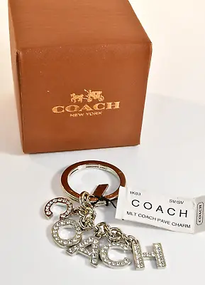 Vintage Coach Spell Out Keychain New With Box And Tags • $67.43