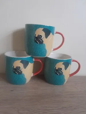 Habitat Part Of The Family Pug Dog Mugs X 1 - Available 3 • £10