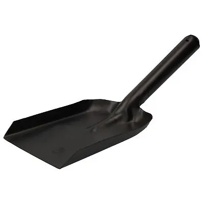 100mm Black Metal Coal Hand Shovel Scoop Fireplace Household • £6.89