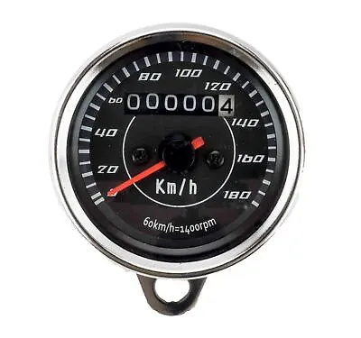Speedometer 180 Km/h Black Dial Fits Kawasaki Z750 Z900 Z1000 Z1R • £42.22