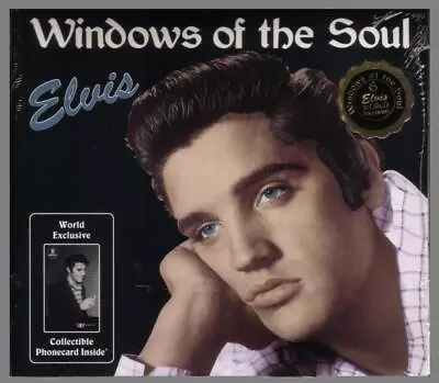 Elvis Presley Windows Of The Soul Music CD & 5m Phone Card. NEW & Sealed. 1996 • $14.99