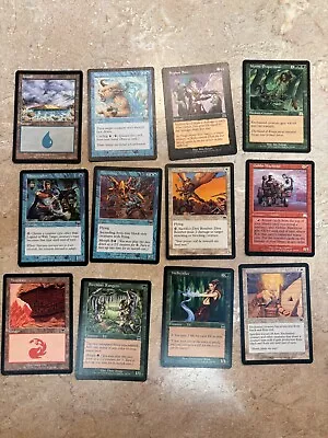 12 MTG Magic The Gathering Lot Of 12 Vintage Collection 1993 - 2002 • $19