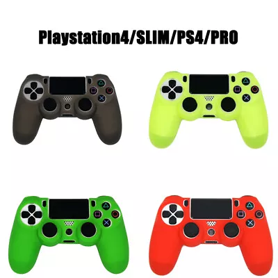 $16.35 • Buy AU Soft Silicone Controller Case Skin Cover For Playstation4/SLIM/PS4/PRO Store