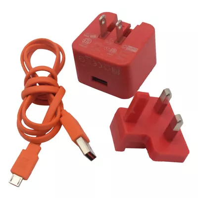 JBL AC Adapter UK Charger F5V-2.3C-1U Red For JBL Charge 2 3/Flip 3 4 /Pulse 3 2 • $30.79