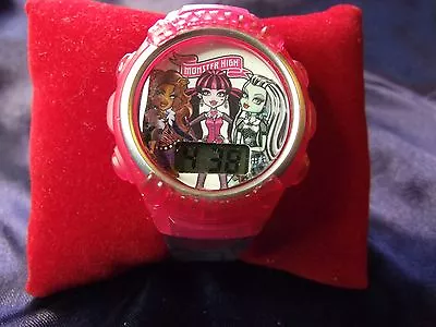 Girl's Monster High Digital Watch B28-359 • $9.95