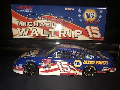 2001 Michael Waltrip Napa Stars & Stripes Chevy 1:24 NASCAR Cup Series Diecast • $29